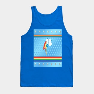 My little Pony - Rainbow Dash Cutie Mark V5 Tank Top